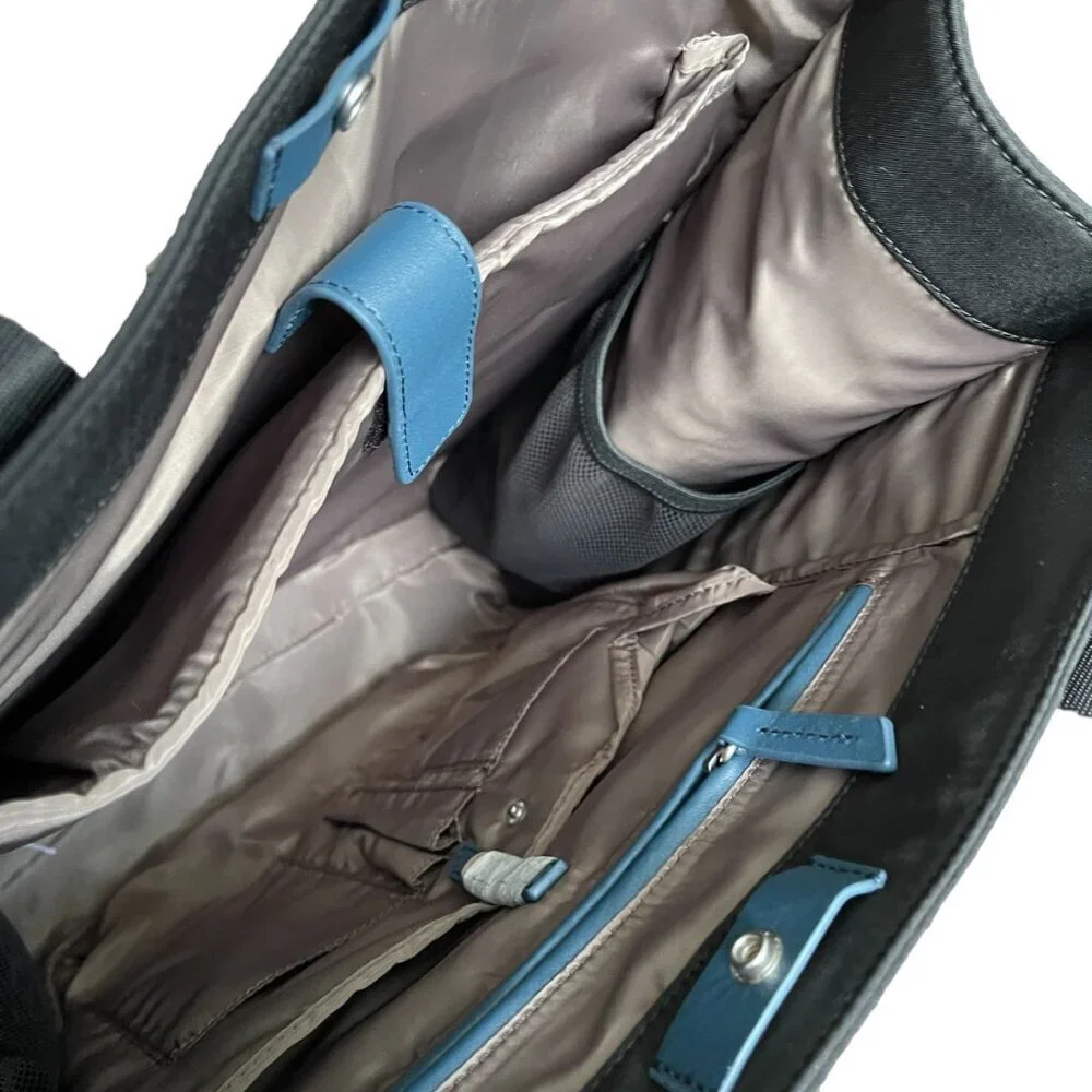 Ted‎ Baker London Deptford Black Nylon Tote Bag large